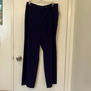 JM Collection Petite blue pants *see also matching jacket